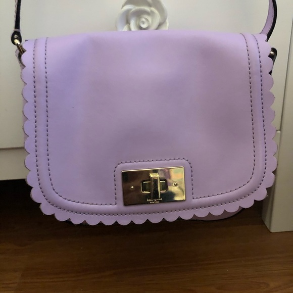 kate spade Handbags - kate spade Scallop Edge Purple Purse